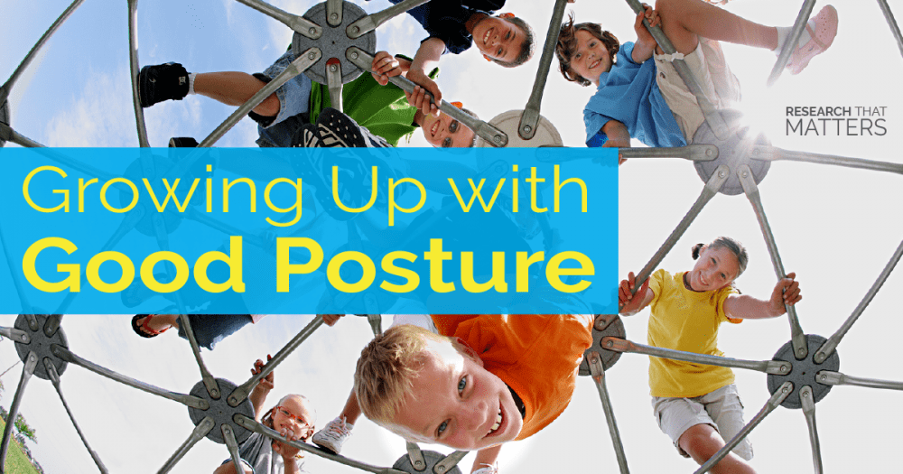 Why Kids Need Good Posture