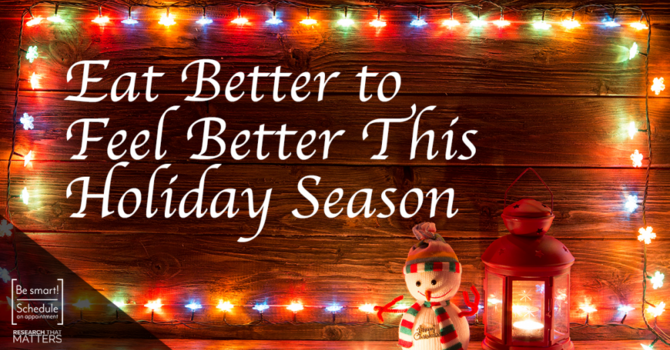 This Season, Eating Healthy can Keep you Happy! image